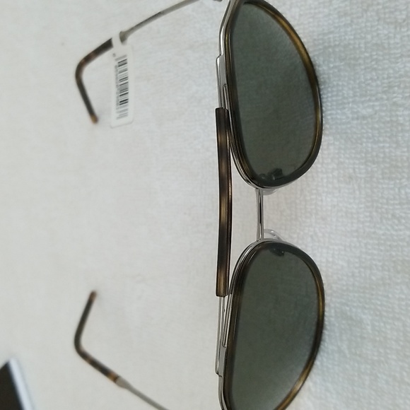 Dolce&Gabbana Men's Metal Double-Bridge Round Aviator Sunglasses - Picture 7 of 12